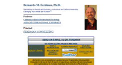 Desktop Screenshot of bernardoferdman.org